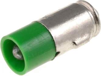 BRIGHTMASTER LED lamp; BA7S; green; 24VDC
