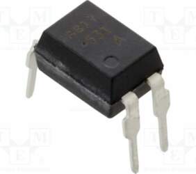 BROADCOM (AVAGO) Optocoupler; THT; Ch: 1