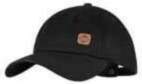 Buff Solid Black Head cap Cotton