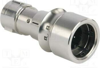 BULGIN Connector: circular; socket; PIN: 3