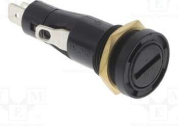 BULGIN Fuse holder; 16A; on panel