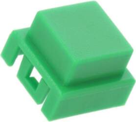 C&K Button; square; green | BTNK0150