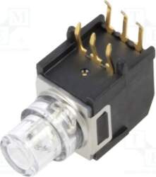 C&K Switch: push-button; Pos: 2; SPDT