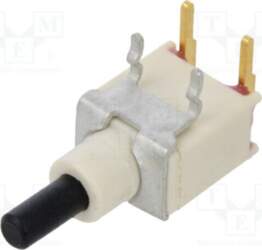 C&K Switch: push-button; Pos: 2; SPST-NO