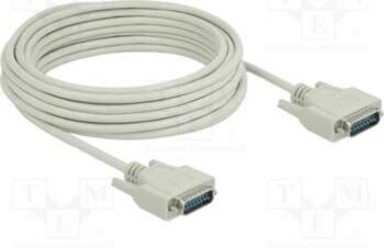 Cable; D-Sub 15pin plug,both sides