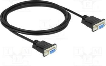 Cable; D-Sub 9pin socket,both sides