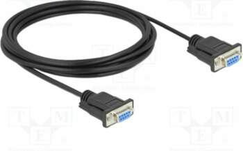 Cable; D-Sub 9pin socket,both sides