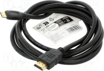 Cable; HDMI plug,mini HDMI plug