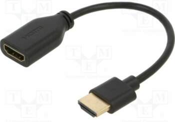 Cable; HDMI socket,HDMI plug; PVC