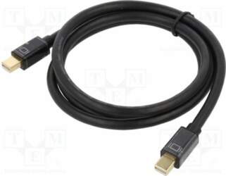 Cable; mini DisplayPort plug,both sides