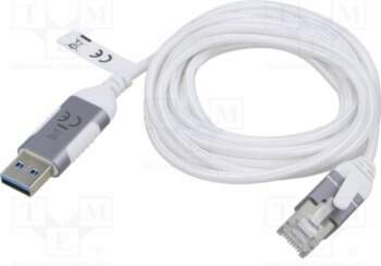 Cable; slim,USB 3.0; RJ45