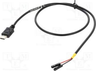 Cable; USB C plug,1pin pin