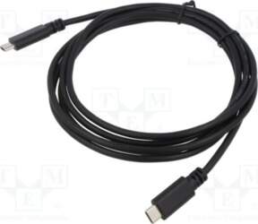 Cable; USB C plug x2; 2m