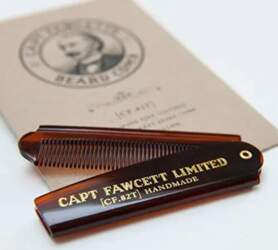 Captain Fawcett Folding Beard Comb CF