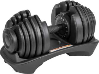 Cast iron dumbbell adjustable automatic 24