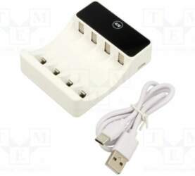 Charger: microprocessor-based; Ni-Cd,Ni-MH; 0.5A