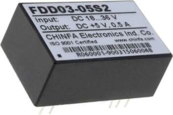 CHINFA ELECTRONICS Converter: DC/DC; 2.5W