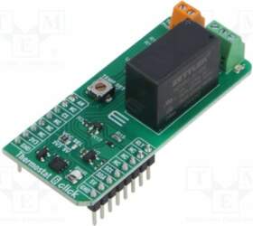 Click board; MCP6022; prototype board; temperature