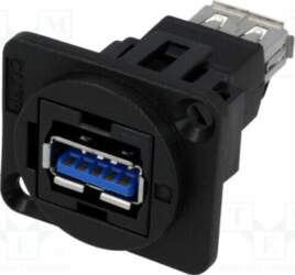 CLIFF Coupler; socket; USB A socket