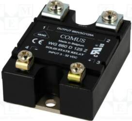COMUS Relay: solid state; Ucntrl: 3÷32VDC