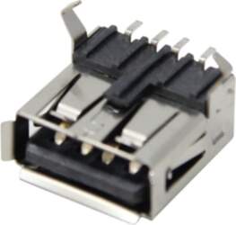 CONNFLY Connector: USB A; socket; SMT