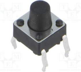CONNFLY Microswitch TACT; SPST; Pos: 2