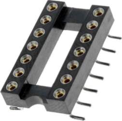 CONNFLY Socket: integrated circuits; DIP14; Pitch: