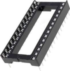 CONNFLY Socket: integrated circuits; DIP28; 15