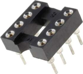 CONNFLY Socket: integrated circuits; DIP8; Pitch: