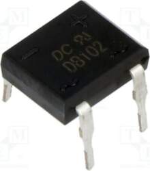 DC COMPONENTS Bridge rectifier: single-phase; 100V