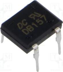 DC COMPONENTS Bridge rectifier: single-phase; 1kV