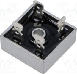 DC COMPONENTS Bridge rectifier: single-phase; Urmax: