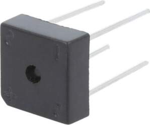DC COMPONENTS Bridge rectifier: single-phase; Urmax: