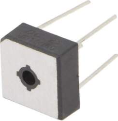 DC COMPONENTS Bridge rectifier: single-phase; Urmax: