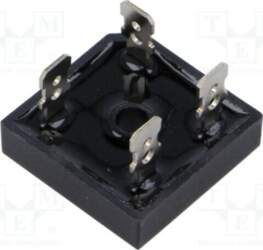 DC COMPONENTS Bridge rectifier: single-phase; Urmax: