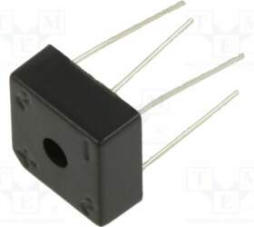 DC COMPONENTS Bridge rectifier: single-phase; Urmax: