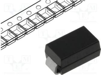 DC COMPONENTS Diode: rectifying; SMD; 400V