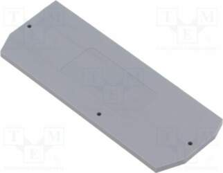 DEGSON ELECTRONICS Separating plate; grey |