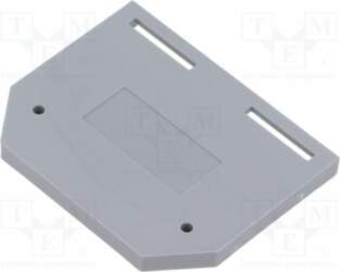 DEGSON ELECTRONICS Separating plate; grey |