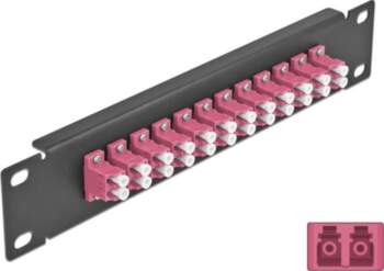 Delock 10" Fiber Optic Patch Panel