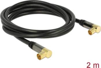 Delock Antenna Cable IEC Plug Angled