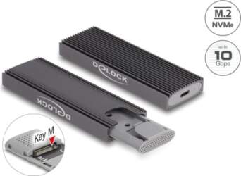 Delock External USB Type-C™ Combo Enclosure