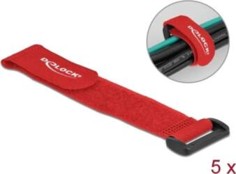 Delock Hook-and-loop cable tie with loop