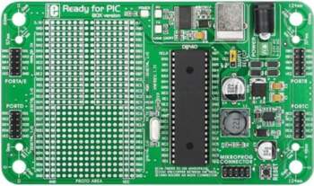 Dev.kit: Microchip PIC; PIC18; Components: