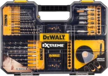 DEWALT Accessory set 100pcs bits, drills