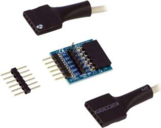 DIGILENT Pmod module; prototype board; adapter
