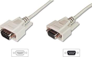 DIGITUS Cable; D-Sub 9pin socket,D-Sub