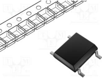 DIODES INCORPORATED Bridge rectifier: single-phase; Urmax:
