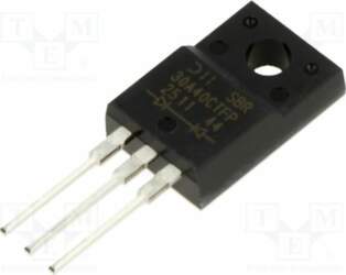 DIODES INCORPORATED Diode: rectifying; THT; 40V