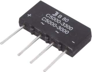 DIOTEC SEMICONDUCTOR Bridge rectifier: single-phase; Urmax:
